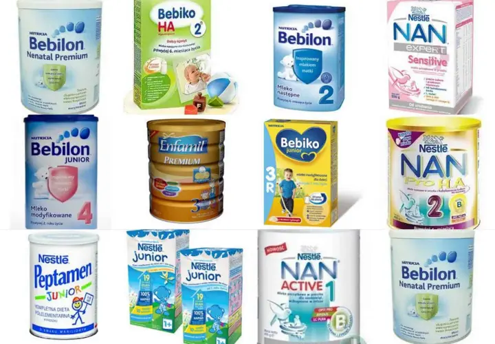 Ranking mleka modyfikowanego: które produkty są najlepsze dla niemowląt?